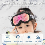 Qunature Gogle Narciarskie Dla Dzieci Z Motywem Pandy-Q23-002 Gogle narciarskie