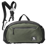 Qunature Qunature Lekka Torba Outdoorowa Plecak I Nerka W Jednym 7,9l-YB003 PlecakiMatowy zielony