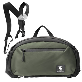 Qunature Qunature Lekka Torba Outdoorowa Plecak I Nerka W Jednym 7,9l-YB003 PlecakiMatowy zielony