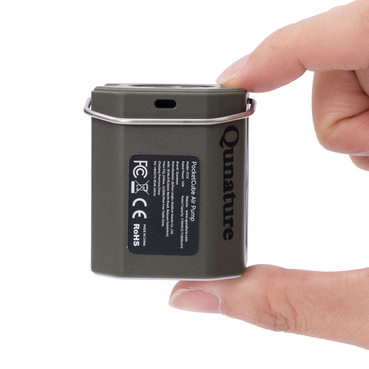 Qunature Mini Pompka Elektryczna 4.2 KPA Elektryczne pompkiMoro