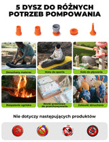 Qunature Mini Pompka Elektryczna 4.2 KPA Elektryczne pompki