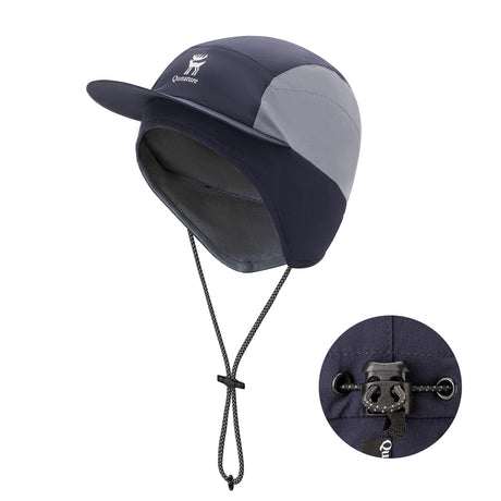 Qunature Qunature Czapka Zimowa z Fleece z Ochroną Uszu-M009 CzapkiJasnoszary