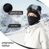 ROCKBROS Qunature Dwustronny Polarowy Ocieplacz na Twarz i Szyję -014-WB023 Osłony twarzy