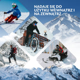 ROCKBROS Qunature Dwustronny Polarowy Ocieplacz na Twarz i Szyję -014-WB023 Osłony twarzy