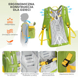 Qunature Plecak Podróżny Dla Dzieci z Motywem Renifera 8L-H68 Plecaki