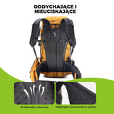 Qunature Qunature Plecak Trekkingowy 25 L z Odpinaną Kieszenią I Dostępem Bocznym-H64 Qunature-Wędrówki