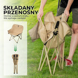 Qunature Qunature Składane Krzesło Kempingowe dla Dzieci/Dorosłych Qunature-Biwak