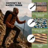 Qunature Qunature Ultralekki Kij Trekkingowy 3-częściowy Qunature-Wędrówki