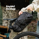Qunature Qunature Bikepacking Wodoszczelny i Lekki Uchwyt do Torby Tylnej-E006 uchwyt na torbę rowerową