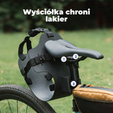 Qunature Qunature Bikepacking Wodoszczelny i Lekki Uchwyt do Torby Tylnej-E006 uchwyt na torbę rowerową