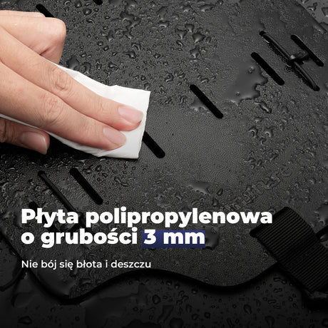 Qunature Qunature Bikepacking Wodoszczelny i Lekki Uchwyt do Torby Tylnej-E006 uchwyt na torbę rowerową