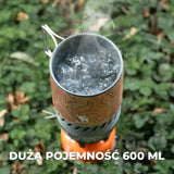 Qunature Qunature Zintegrowany System Kuchenki z Funkcją Szybkiego Podgrzewania Biwak
