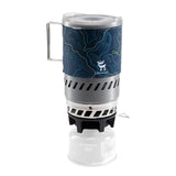 Qunature Qunature Zintegrowany System Kuchenki z Funkcją Szybkiego Podgrzewania BiwakNiebieski