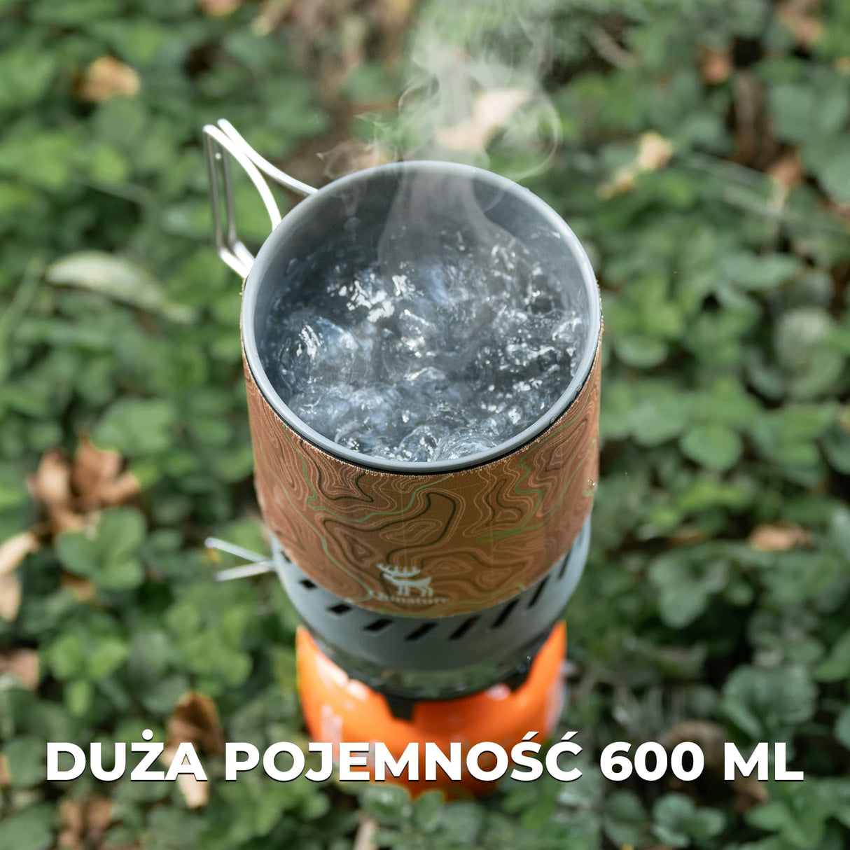 Qunature Qunature Zintegrowany System Kuchenki z Funkcją Szybkiego Podgrzewania Biwak