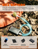 Qunature Qunature Mini Pompka Elektryczna Turystyczna 5kPa Biwak