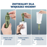 Qunature Turystyczny Filtr do Wody Słomka