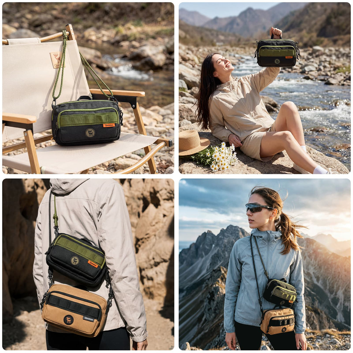 Qunature Qunature Wielofunkcyjna Torba Sportowa 2.5L - H78 Torba na ramię