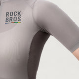 ROCKBROS ROAD TO SKY Damska Koszulka Kolarska z Krótkim Rękawem Koszulki