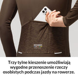 ROAD TO SKY Koszulka Rowerowa Męska z Długim Rękawem na Wiosnę i Lato
