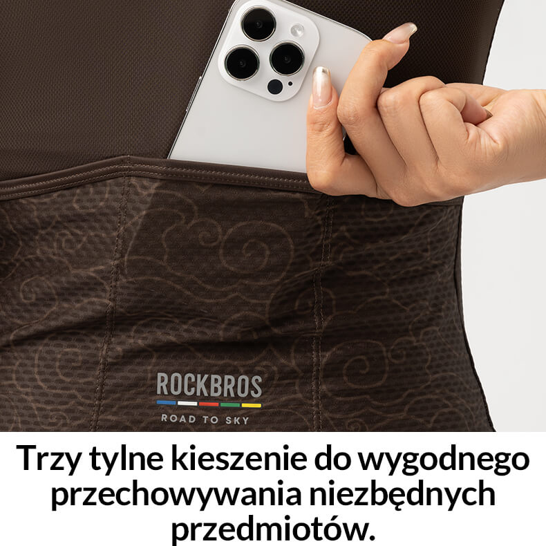 ROCKBROS ROAD TO SKY Damska Koszulka Rowerowa z Długim Rękawem MTB i Szosowa Koszulki