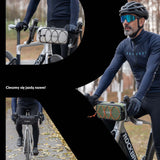 ROAD TO SKY Torby na Kierownicę Rowerową Wodoodporna Odblaskowa 1.9L