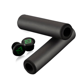 ROCKBROS ROCKBROS Antypoślizgowe Chwyty Rowerowe 22,2 mm Rączki Gripy Uniwersalne Rączki roweroweCzarny