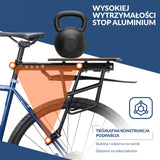Bagażnik Rowerowy Wykonany Z Regulowane Szybkozamykacz Z Błotnikiem-RBHJ-1