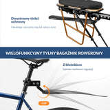 Bagażnik Rowerowy Wykonany Z Regulowane Szybkozamykacz Z Błotnikiem-RBHJ-1