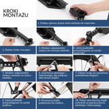Bagażnik Rowerowy Wykonany Z Regulowane Szybkozamykacz Z Błotnikiem-RBHJ-1