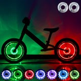 ROCKBROS Światło Koła Rowerowego USB-Ładowalna, Wodoodporna Lampa Do Obręczy Światła roweroweDziecko (singiel)