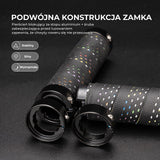 ROCKBROS Chwyty Rowerowe 22,2 mm z Podwójną Blokadą-GR0112 Rączki rowerowe