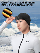 ROCKBROS TVI Ciepła Czapka Rowerowa z Mikropolaru Idealna pod Kask-M010 Czapki