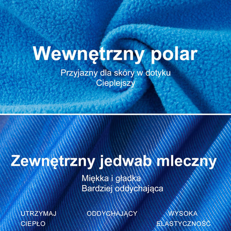 ROCKBROS Dwustronna Ciepła Czapka z Dzianiny Kaszmirowej-YDM001 Kominiarki