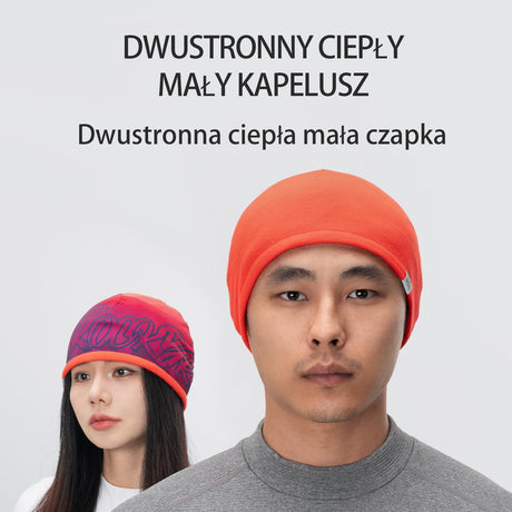ROCKBROS Dwustronna Ciepła Czapka z Dzianiny Kaszmirowej-YDM001 Kominiarki