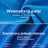 Dwustronna Ciepła Czapka z Dzianiny Kaszmirowej-YDM001