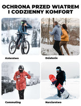 ROCKBROS Czapka Rowerowa Zimowa Z Ochroną Uszu-LF25770 Czapki