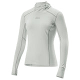 ROCKBROS Damska Bluza Rowerowa Z Kapturem UPF 50+ -YPW078-1 KoszulkiBiaławy S