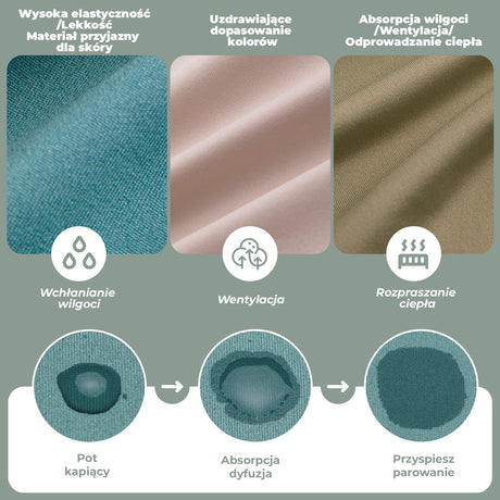 ROCKBROS Damska Koszulka Rowerowa Morandi Koszulki