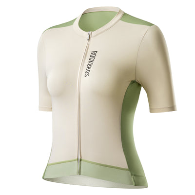 ROCKBROS Damska Koszulka Rowerowa Morandi KoszulkiOliwkowoszary EU Size XS (Asian Size S)