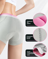 ROCKBROS Damskie Bokserki Rowerowe Ergonomiczna Wkładka 3D i Oddychalność-YDNK001 Majtki rowerowe