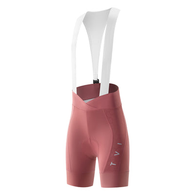 ROCKBROS TVI Damskie Spodenki Rowerowe Na Szelkach Z Klamrą Magnetyczną-YDDK011 Spodenki z szelkamiRóżowy EU Size XS (Asian Size S)
