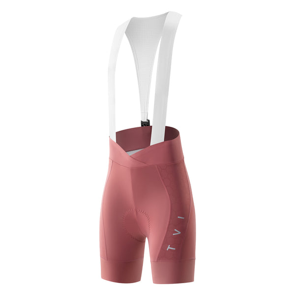 ROCKBROS TVI Damskie Spodenki Rowerowe Na Szelkach Z Klamrą Magnetyczną-YDDK011 Spodenki z szelkamiRóżowy EU Size XS (Asian Size S)
