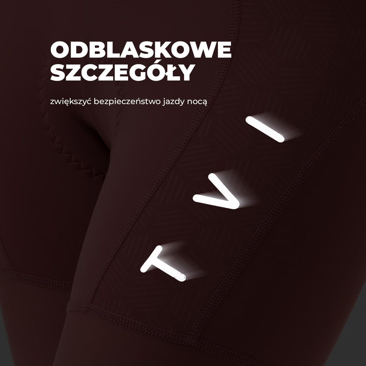 ROCKBROS TVI Damskie Spodenki Rowerowe Na Szelkach Z Klamrą Magnetyczną-YDDK011 Spodenki rowerowe na szelkach