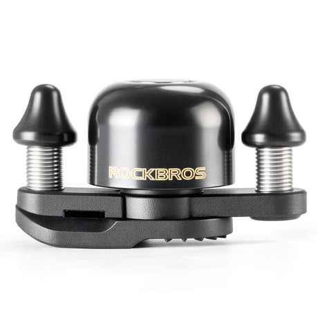 ROCKBROS Dual Hammer Bike Bell – Głośny, podwójny dzwonek rowerowy dla dzieci i dorosłych