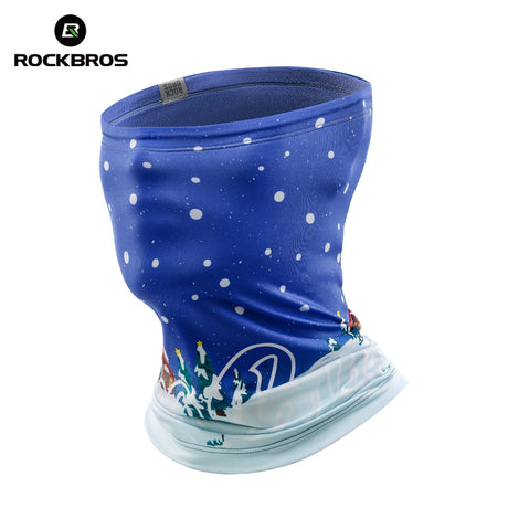 ROCKBROS Dziecięcy Dwustronny Komin Sportowy Rower/Outdoor Osłony twarzyNiebieski