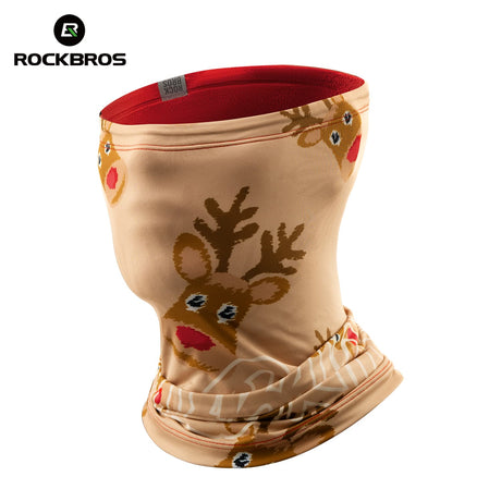 ROCKBROS Dziecięcy Dwustronny Komin Sportowy Rower/Outdoor Osłony twarzyBrązowy