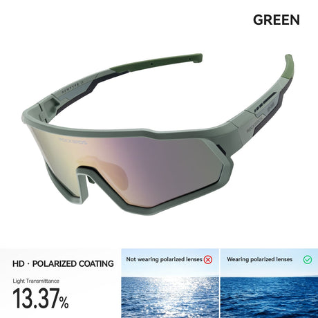 ROCKBROS Dziecięce Okulary Sportowe Inteligentna Ochrona Wzroku i Komfort-SP383 Okulary i gogleMoro Okulary polaryzacyjne