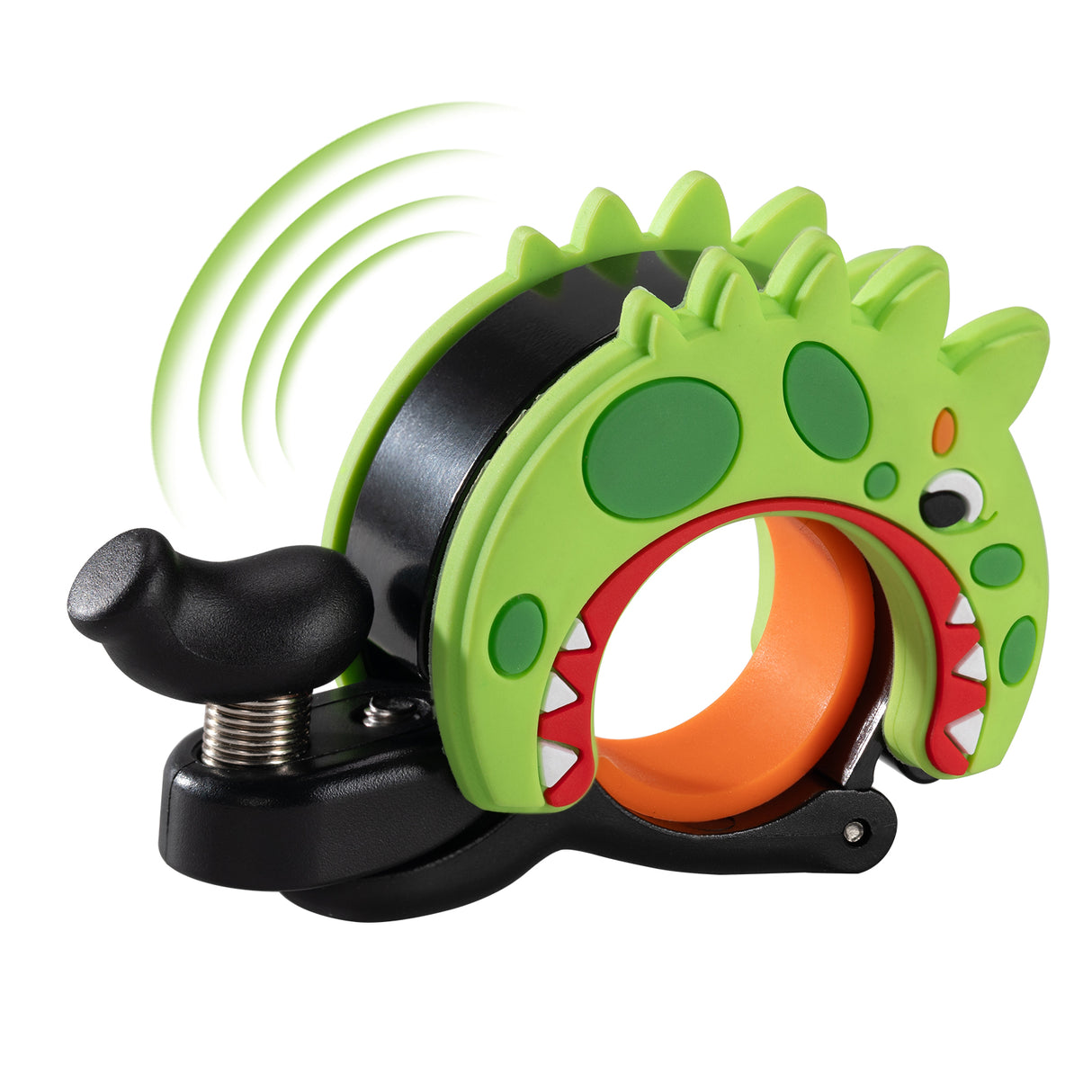 ROCKBROS Dzwonek Rowerowy dla Dzieci Na Kierownice 22,2–25,4 mm do 100 dB-LD-K1 DzwonkiZielony