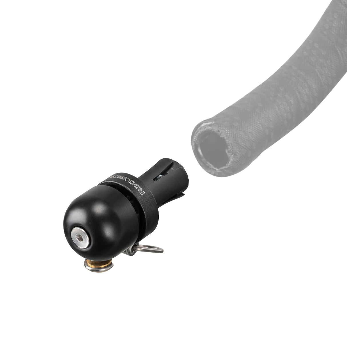 ROCKBROS Dzwonek do Roweru Szosowego Kompatybilny 100dB z Kierownicami 22,2 mm-BB2502 DzwonkiCzarny