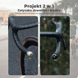 ROCKBROS Dzwonek do Roweru Szosowego Kompatybilny 100dB z Kierownicami 22,2 mm-BB2502 Dzwonki